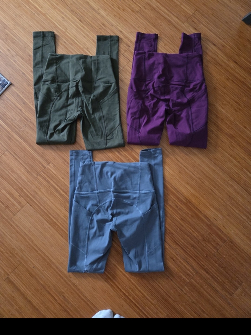 Victoria's Secret VSX Sport Leggings XS - Olive, Plum, & Slate Gray